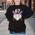 6 7 Baseball Dripping Six Seven Gen Alpha Slang Youth Crewneck Sweatshirt 6 7 Baseball Dripping Six Seven Gen Alpha Slang Youth Crewneck Sweatshirt