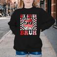 6 7 Bruh Six Seven Valentine Heart Baseball Youth Crewneck Sweatshirt 6 7 Bruh Six Seven Valentine Heart Baseball Youth Crewneck Sweatshirt