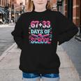 67 33 Days Of School Baseball Drip 100th Day Of School Boys Youth Crewneck Sweatshirt 67 33 Days Of School Baseball Drip 100th Day Of School Boys Youth Crewneck Sweatshirt