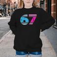 67 Crayon Cool Baseball Crayon 6 7 67 Youth Crewneck Sweatshirt 67 Crayon Cool Baseball Crayon 6 7 67 Youth Crewneck Sweatshirt