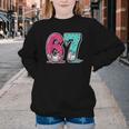 67 Ice Cream Drip Baseball Gen Alpha Slang Six Seven Meme Youth Crewneck Sweatshirt 67 Ice Cream Drip Baseball Gen Alpha Slang Six Seven Meme Youth Crewneck Sweatshirt