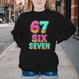 67 Ice Cream Drip Baseball Six Seven 6-7 Meme Teen Boy Youth Crewneck Sweatshirt