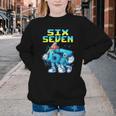 67 Six Seven 6-7 Italian Brainrot Kids Baseball Meme Youth Crewneck Sweatshirt
