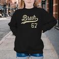 67 Six Seven Bruh Meme Baseball Style Vintage Youth Crewneck Sweatshirt 67 Six Seven Bruh Meme Baseball Style Vintage Youth Crewneck Sweatshirt