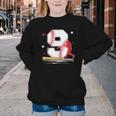 9 Years Old Baseball Birthday Boy 9th Bday Party Youth Crewneck Sweatshirt