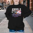 Abuela Rookie Of Year 1st Birthday Baseball Theme Matching Youth Crewneck Sweatshirt Abuela Rookie Of Year 1st Birthday Baseball Theme Matching Youth Crewneck Sweatshirt