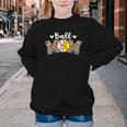 Ball Mom Leopard Baseball Softball Player Mom Youth Crewneck Sweatshirt Ball Mom Leopard Baseball Softball Player Mom Youth Crewneck Sweatshirt