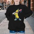 Banana Baseball Drip Kids Youth Boys Girls Youth Crewneck Sweatshirt