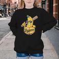 Banana Baseball Fruit Youth Crewneck Sweatshirt Banana Baseball Fruit Youth Crewneck Sweatshirt