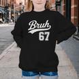 Baseball 6 7 Bruh Number 67 Six Seven Meme Boys Kids Youth Crewneck Sweatshirt Baseball 6 7 Bruh Number 67 Six Seven Meme Boys Kids Youth Crewneck Sweatshirt