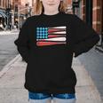 Baseball American Flag Patriotic USA Pride Youth Crewneck Sweatshirt Baseball American Flag Patriotic USA Pride Youth Crewneck Sweatshirt