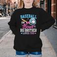Baseball Or Bows Big Brother Loves You Gender Pink Or Blue Youth Crewneck Sweatshirt Baseball Or Bows Big Brother Loves You Gender Pink Or Blue Youth Crewneck Sweatshirt