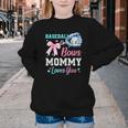 Baseball Or Bows Your Mommy Loves You Gender Reveal Matching Youth Crewneck Sweatshirt Baseball Or Bows Your Mommy Loves You Gender Reveal Matching Youth Crewneck Sweatshirt