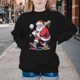 Baseball Christmas Santa Claus Batter Baseball Drip Youth Crewneck Sweatshirt Baseball Christmas Santa Claus Batter Baseball Drip Youth Crewneck Sweatshirt