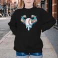 Baseball Drip Ice Cream Strong Character Youth Crewneck Sweatshirt