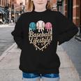 Baseball Drip Icecream Youth Crewneck Sweatshirt Baseball Drip Icecream Youth Crewneck Sweatshirt