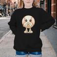 Baseball With Heart Hands Love Cute Baseball Youth Crewneck Sweatshirt Baseball With Heart Hands Love Cute Baseball Youth Crewneck Sweatshirt