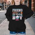 Baseball Ice Cream Drip Friend Of The Birthday Boy Youth Crewneck Sweatshirt Baseball Ice Cream Drip Friend Of The Birthday Boy Youth Crewneck Sweatshirt