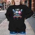 Baseball Ice Cream Drip I Hit 100 Days Of School Boys Kids Youth Crewneck Sweatshirt
