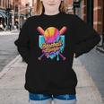 Baseball Lifestyle Drip Icecream Youth Crewneck Sweatshirt