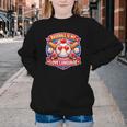 Baseball Is My Love Language Valentine Youth Crewneck Sweatshirt