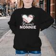 Baseball Nonnie Baseball Heart Youth Crewneck Sweatshirt Baseball Nonnie Baseball Heart Youth Crewneck Sweatshirt