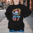Baseball Player 67 Number 67th Sports Ice Cream Drip Youth Crewneck Sweatshirt Baseball Player 67 Number 67th Sports Ice Cream Drip Youth Crewneck Sweatshirt