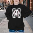 Baseball Season Happy Game Day Trendy Sports Vintage Youth Crewneck Sweatshirt