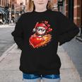 Baseball Valentine's Day Drip Ice Cream Team Youth Crewneck Sweatshirt