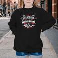 Baseball Withdrawal Is Real Youth Crewneck Sweatshirt Baseball Withdrawal Is Real Youth Crewneck Sweatshirt