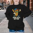 Boys Pizza Theme Baseball Home Hitter Youth Crewneck Sweatshirt Boys Pizza Theme Baseball Home Hitter Youth Crewneck Sweatshirt