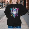 Bunny Baseball Hat With Ice Cream Easter Day Boys Kids Girls Youth Crewneck Sweatshirt Bunny Baseball Hat With Ice Cream Easter Day Boys Kids Girls Youth Crewneck Sweatshirt