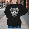 Christian Baseball My Strength Comes From The Lord Baseball Youth Crewneck Sweatshirt