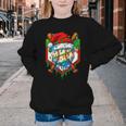 Christmas Baseball Ice Cream Drip Santa Baseball Player Kids Youth Crewneck Sweatshirt Christmas Baseball Ice Cream Drip Santa Baseball Player Kids Youth Crewneck Sweatshirt