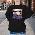 Cousin Rookie Of Year 1st Birthday Baseball Theme Matching Youth Crewneck Sweatshirt Cousin Rookie Of Year 1st Birthday Baseball Theme Matching Youth Crewneck Sweatshirt