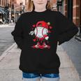 Cute Game Day Baseball Ice Cream Drip Valentine Love XOXO Youth Crewneck Sweatshirt Cute Game Day Baseball Ice Cream Drip Valentine Love XOXO Youth Crewneck Sweatshirt