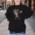 Dabbing Pirate Skeleton Baseball Dab Costume Boys Kids Men Youth Crewneck Sweatshirt Dabbing Pirate Skeleton Baseball Dab Costume Boys Kids Men Youth Crewneck Sweatshirt