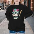 Dripping Baseball Baseball Lover Player Baseballer Youth Crewneck Sweatshirt