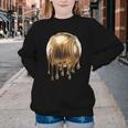 Dripping Gold Drip Baseball Game Day Player Coach Baller Youth Crewneck Sweatshirt Dripping Gold Drip Baseball Game Day Player Coach Baller Youth Crewneck Sweatshirt