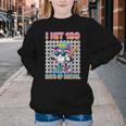 I Hit 100 Days Of School Baseball Ice Cram Drip 100th Boys Youth Crewneck Sweatshirt