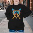 HUGvyn 67 Baseball Ice Cream Drip Six Seven Genz Alpha Slang Youth Crewneck Sweatshirt HUGvyn 67 Baseball Ice Cream Drip Six Seven Genz Alpha Slang Youth Crewneck Sweatshirt