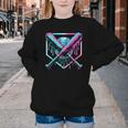 Ice Cream Baseball Drip Home Plate Bats Cool For Boys Youth Youth Crewneck Sweatshirt Ice Cream Baseball Drip Home Plate Bats Cool For Boys Youth Youth Crewneck Sweatshirt