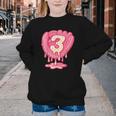 Ice Cream Baseball Glove 3rd Birthday Edition Youth Crewneck Sweatshirt Ice Cream Baseball Glove 3rd Birthday Edition Youth Crewneck Sweatshirt