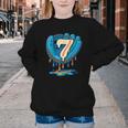 Ice Cream Baseball Glove 7th Birthday Edition Youth Crewneck Sweatshirt Ice Cream Baseball Glove 7th Birthday Edition Youth Crewneck Sweatshirt