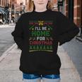 I’Ll Be Home For Christmas Baseball Ugly Sweater Youth Crewneck Sweatshirt I’Ll Be Home For Christmas Baseball Ugly Sweater Youth Crewneck Sweatshirt