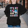 It's My 11th Birthday Baseball Ice Cream Drip Theme Youth Crewneck Sweatshirt It's My 11th Birthday Baseball Ice Cream Drip Theme Youth Crewneck Sweatshirt