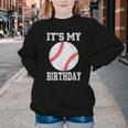 It’s My Birthday Baseball Vintage Style Youth Crewneck Sweatshirt It’s My Birthday Baseball Vintage Style Youth Crewneck Sweatshirt