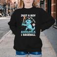Just A Boy Who Loves Axolotls & Baseball Youth Crewneck Sweatshirt Just A Boy Who Loves Axolotls & Baseball Youth Crewneck Sweatshirt