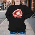 Kid Drip Ice Cream Baseball Heart Catcher Valentines Day Boy Youth Crewneck Sweatshirt Kid Drip Ice Cream Baseball Heart Catcher Valentines Day Boy Youth Crewneck Sweatshirt