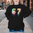 Kids Meme 67 Number Six 6 Seven 7 Ice Cream Drips Baseball Youth Crewneck Sweatshirt Kids Meme 67 Number Six 6 Seven 7 Ice Cream Drips Baseball Youth Crewneck Sweatshirt